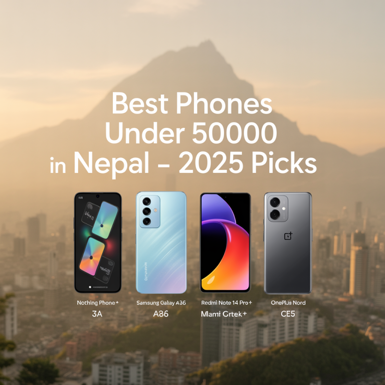 best phones under 50000 nepal